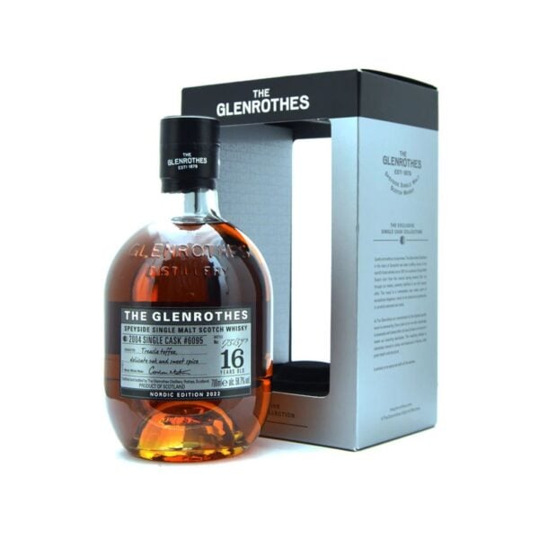 Glenrothes 16 yo (2004/2022), Single Cask - Nordic Edition (#6095), 58.7%