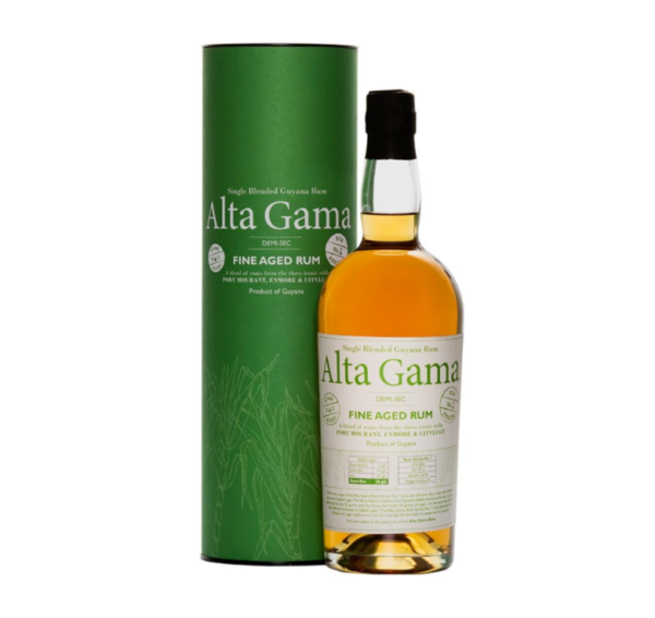 Alta Gama Demi-Sec (35 g/L sugar added), Fine Aged Rum, 41%