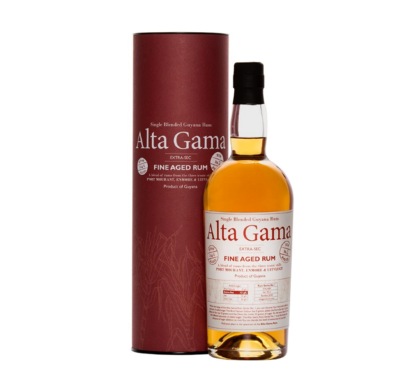 Alta Gama Extra-Sec (15 g/L sugar added), Fine Aged Rum, 41%