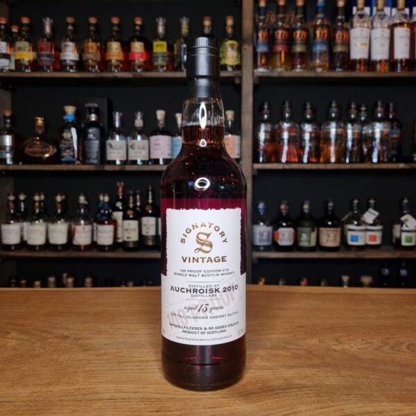 Auchroisk 13 yo (2010), Signatory - 100 Proof (1st fill Oloroso), 57.1%