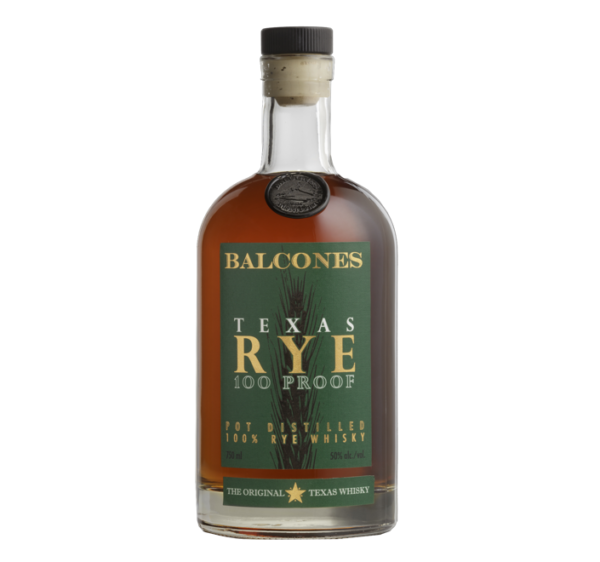 Balcones Texas Rye 100 Proof, 50%