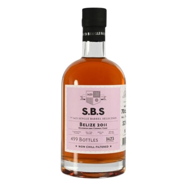 Belize (Travellers) 13 yo (2011-2024), S.B.S – Bourbon & Cognac, 52%