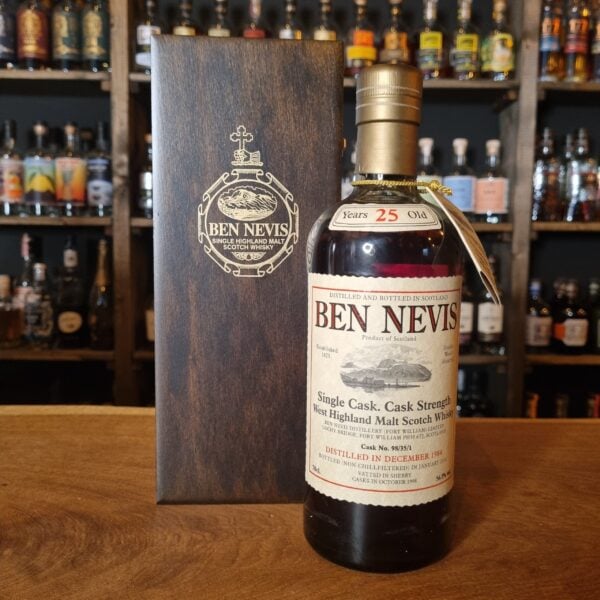 Ben Nevis 25 yo (1984/2010), Single Cask (#98/35/1), 56.0%