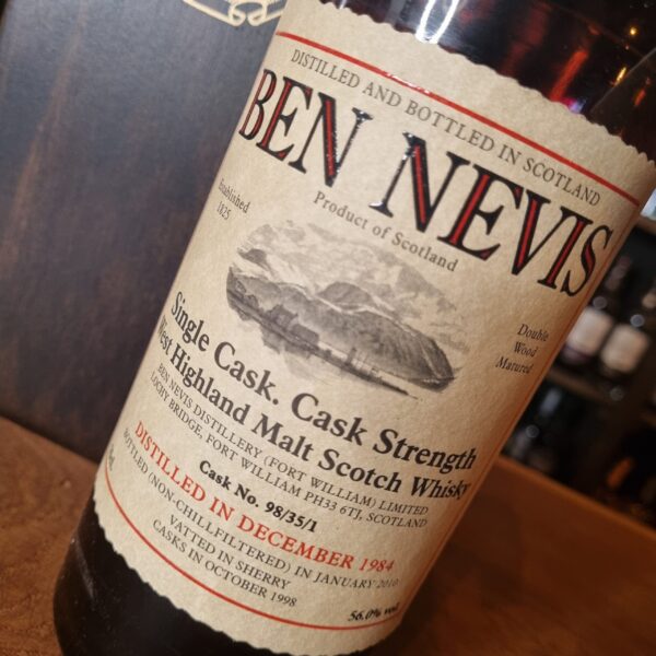 Ben Nevis 25 yo (1984/2010), Single Cask (#98/35/1), 56.0% - Image 2