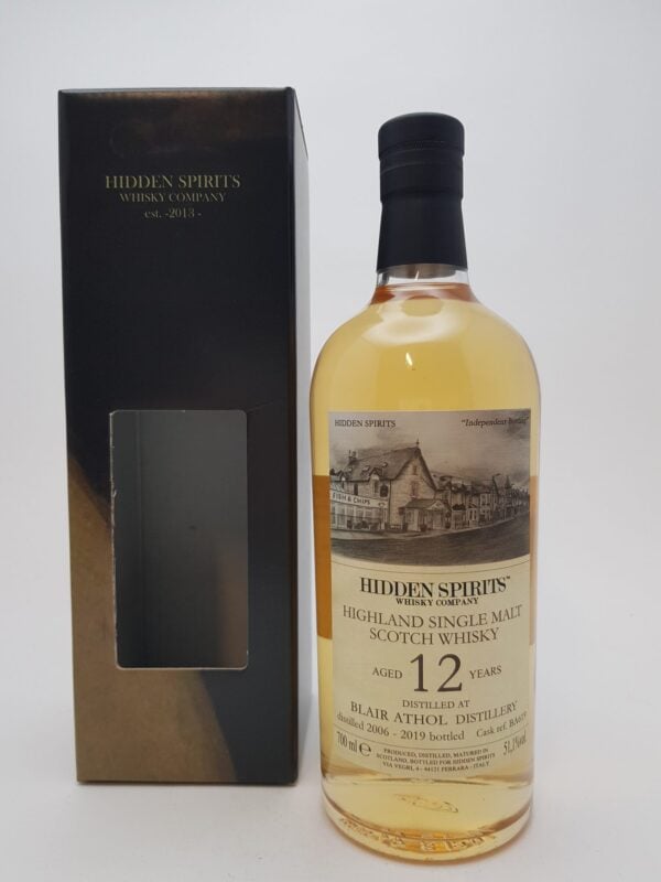 Blair Athol 12 yo (2006/2019), Hidden Spirits, 51.1% - Image 2