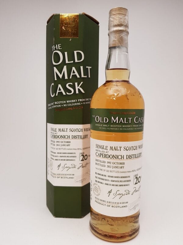 Caperdonich 20 yo (1992/2013), Douglas Laing – Old Malt Cask (#DL 9321), 50% - Image 2