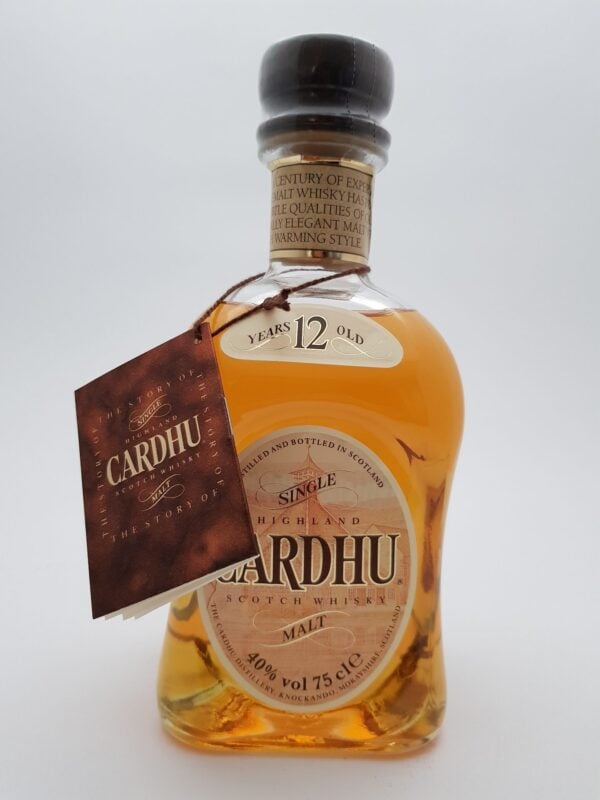 Cardhu 12 yo (1980s bottle), 40% (incl miniature)