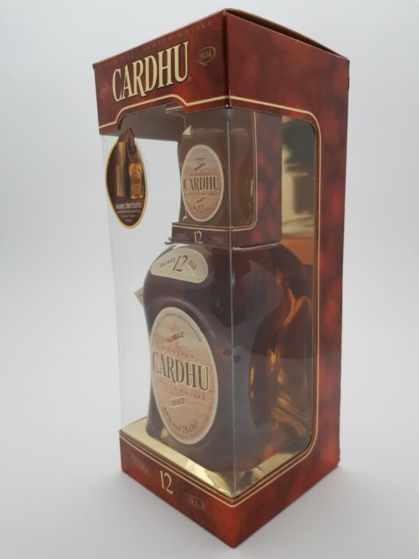 Cardhu 12 yo (1980s bottle), 40% (incl miniature) - Image 3