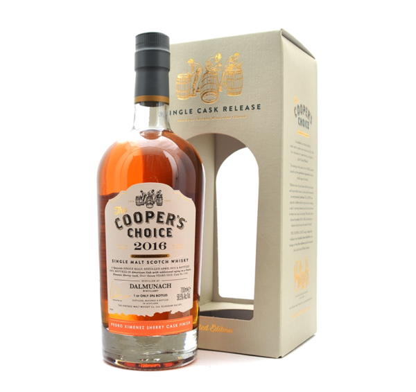 Dalmunach 7 yo (2016/2023) Cooper's Choice (Sherry Cask #1145), 58.5%