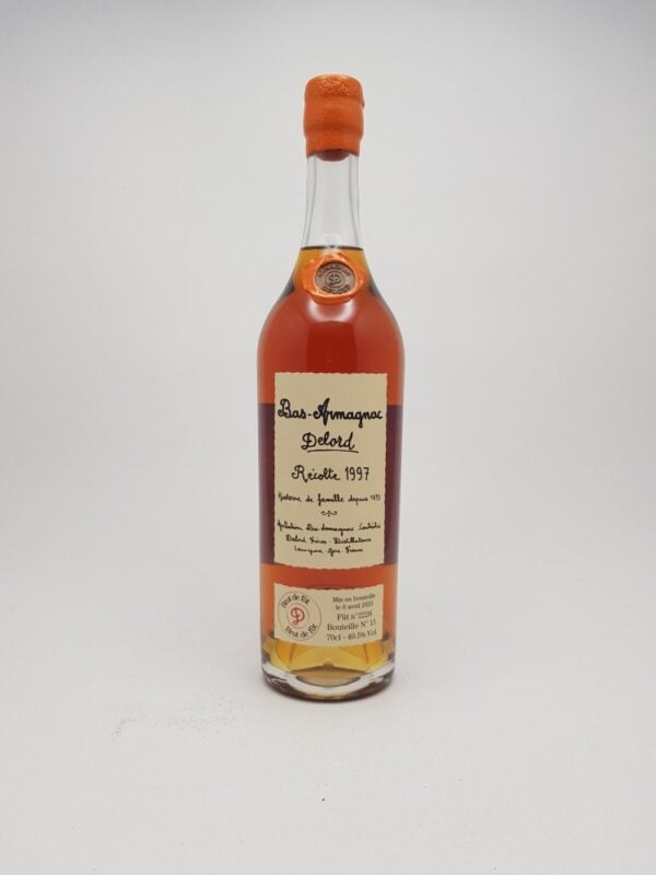 Delord Cask Strength Vintage 1997/2020 (22 års Single Cask), Bas-Armagnac, 49.5% - Image 2