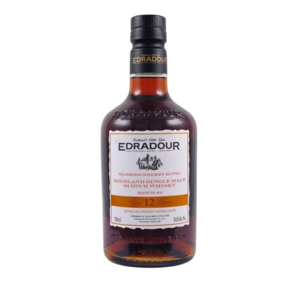 Edradour 12 yo (2012/2024), Oloroso Sherry Butts - Batch #4, 58.6%