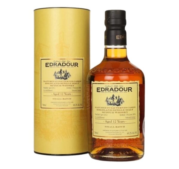 Edradour 12 yo (2012/2024), Small Batch - Sauternes Casks, 48.2%