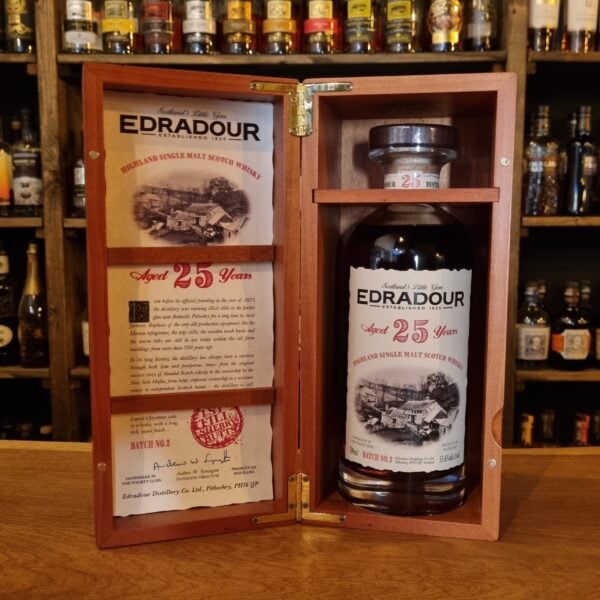 Edradour 25 yo (bottled 2024), 1st Fill Oloroso Sherry - Batch No. 2, 55.6%