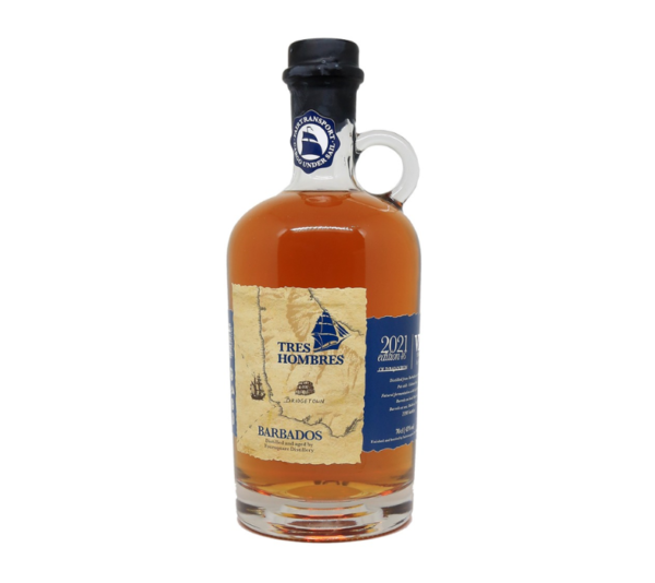 Foursquare 8 yo (bottled 2021), Tres Hombres Edition 46, 43%