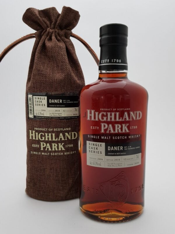 Highland Park 12 yo (2006/2018), Single Cask Daner, 63.3%