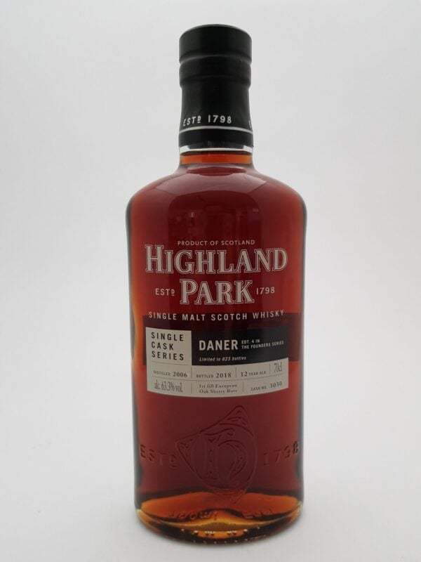 Highland Park 12 yo (2006/2018), Single Cask Daner, 63.3% - Image 2