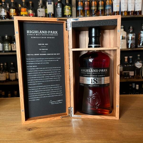 Highland Park 18 yo (2003/2022), Single Cask (#4391), 60% - Image 2