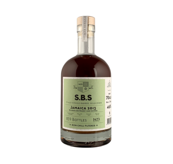 Jamaica 8 yo (2013/2021), S.B.S - Brandy Finish, 46%