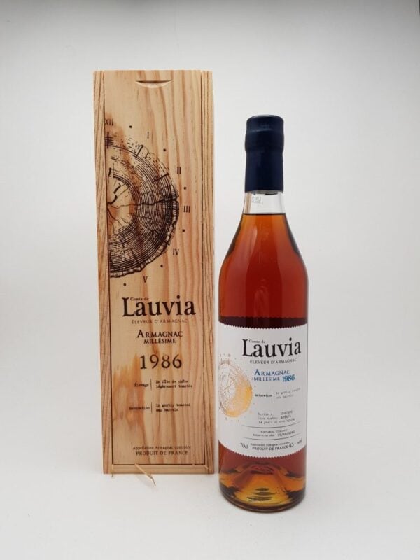 Lauvia Vintage 1986 (bottled 2000), 14 years old, 43%