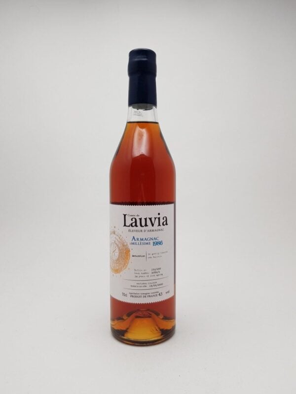 Lauvia Vintage 1986 (bottled 2000), 14 years old, 43% - Image 2