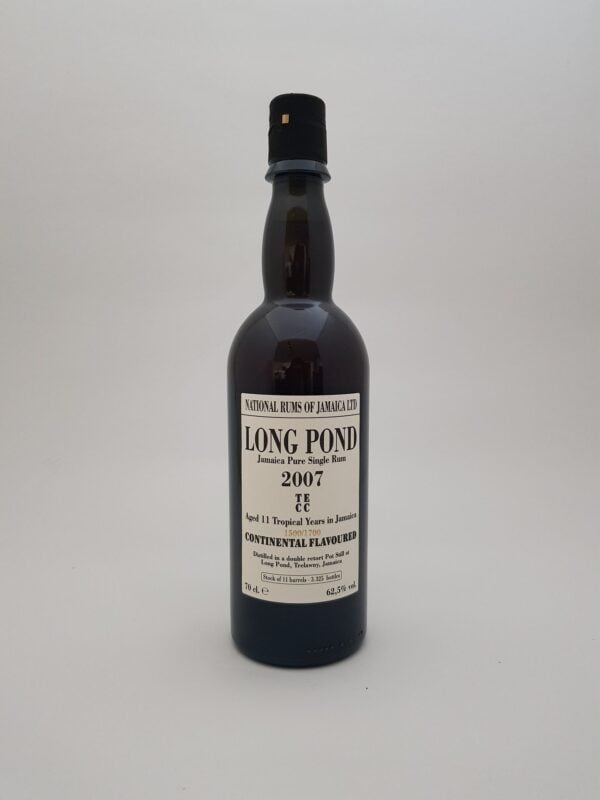 Long Pond 11 yo (2007), TECC - National Rums of Jamaica, 62.5%