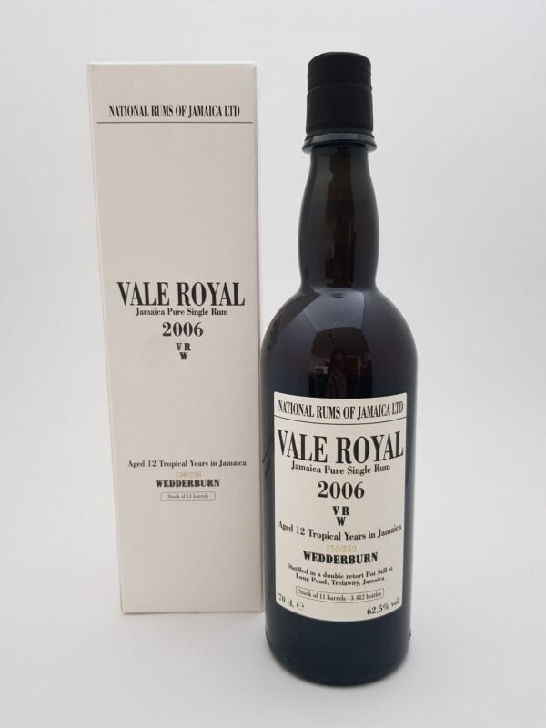 Long Pond 12 yo (2006), Vale Royal - VRW, National Rums of Jamaica, 62.5% - Image 2