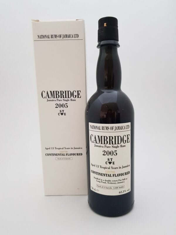 Long Pond 13 yo (2005), Cambridge STC❤︎E - National Rums of Jamaica, 62.5% - Image 2