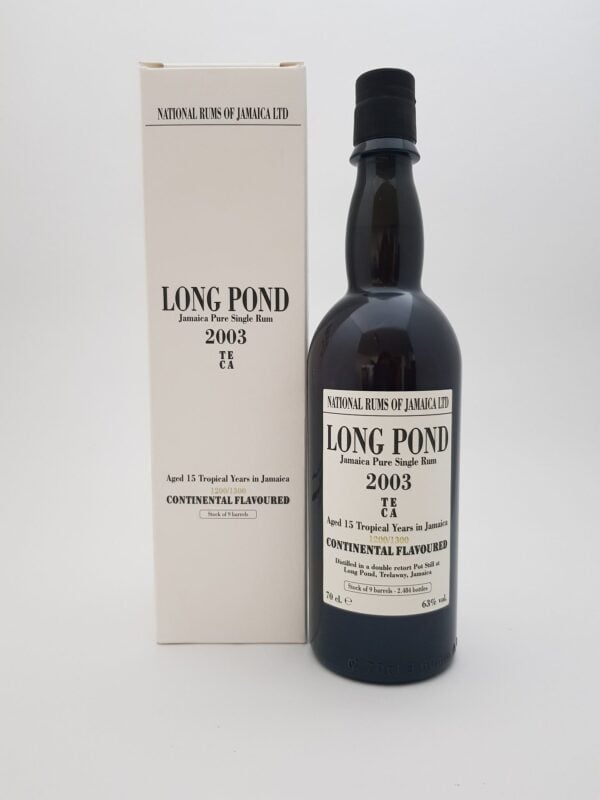 Long Pond 15 yo (2003), TECA - National Rums of Jamaica, 63%