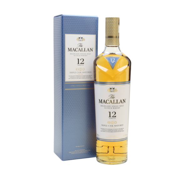 Macallan 12 yo Triple Cask, 40%