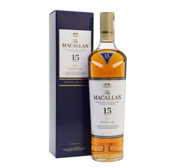 Macallan 15 yo, Double Cask, 43%