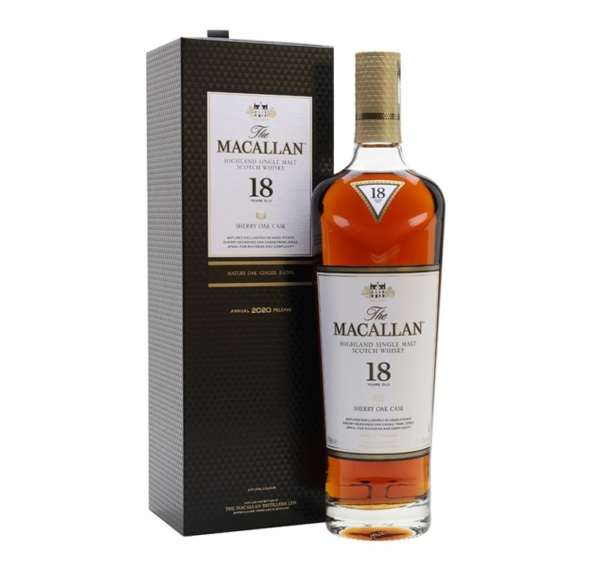 Macallan 18 yo, Sherry Oak (2020 Edition), 43%