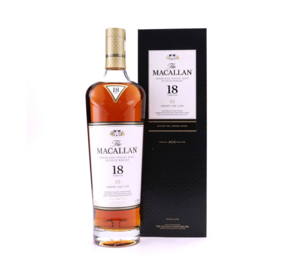 Macallan 18 yo, Sherry Oak (2021 Edition), 43%