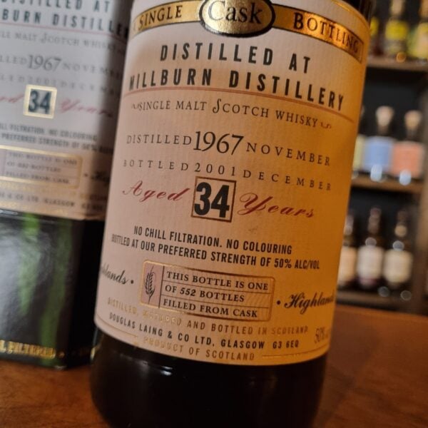 Millburn 34 yo (1967/2001), Old Malt Cask, 50% - Image 2