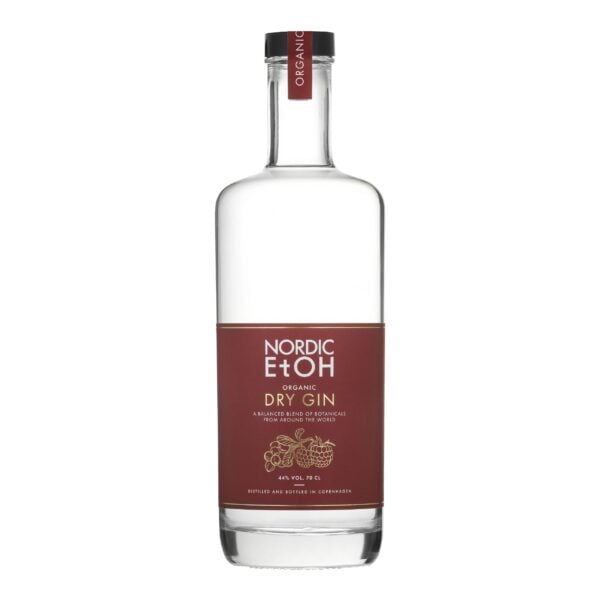 Nordic EtOH – Organic Dry Gin Red Berries & Pink Grape, 44%