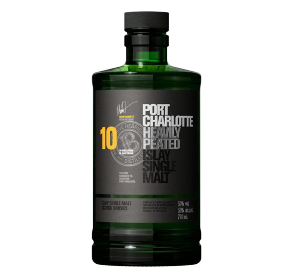 Port Charlotte 10 yo, (Heavily Peated Bruichladdich), 50%