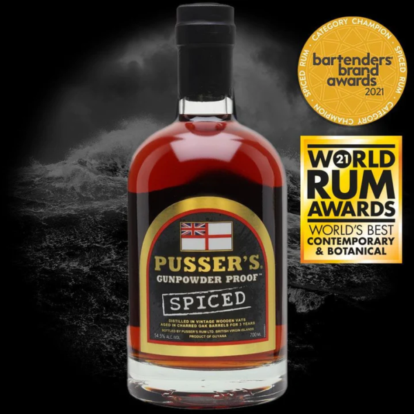 Pusser's Gunpowder Proof Spiced, 54.5%