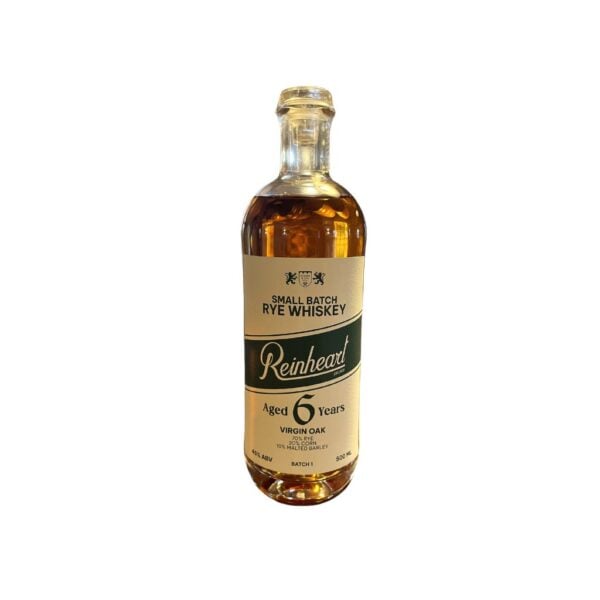 Reinheart Small Batch Rye Whiskey 6 yo, Hammer & Son – Batch 1, 45%