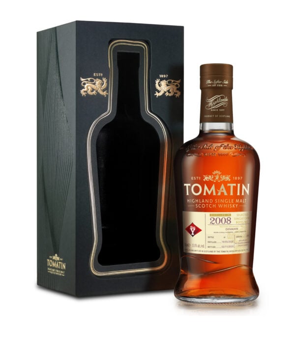 Tomatin 12 yo (2008/2020), Selected Single Cask Bottling (#2907), 52.8%