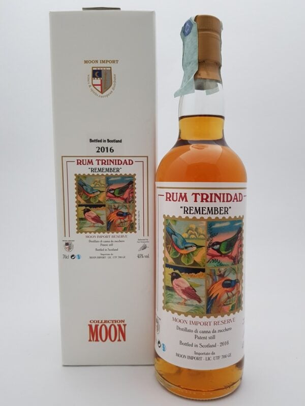 Trinidad Rum (bottled 2016), Moon Import - "Remember", 45%