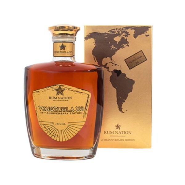 Venezuela XO 25th Anniversary, Rum Nation, 43%